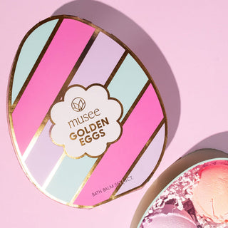 Musee Golden Egg Mini Bath Balm Set