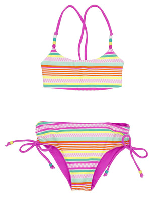 Feather 4 Arrow 4 The Good Vibes Reversible Bikini - Hot Pink