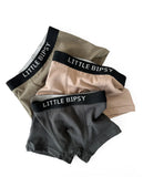 Little Bipsy Boxer Brief 3 Pack - Charcoal/Taupe/Dark Moss