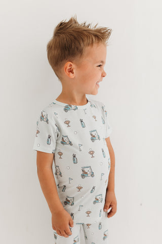 In My Jammers Blue Golf Two Piece Set