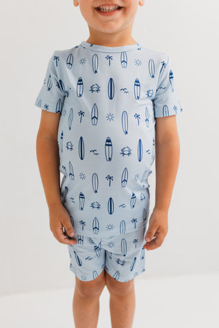 In My Jammers Surfs Up Two Piece Short Set