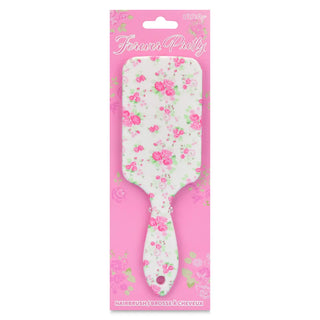 Iscream Forever Pretty Paddle Brush
Floral-patterned hairbrush in packaging with 'Forever Pretty' branding.