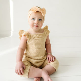 Baby Bling Classic Knot Headband - Peach