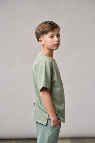 Little Bipsy Elevated Tee - Basil