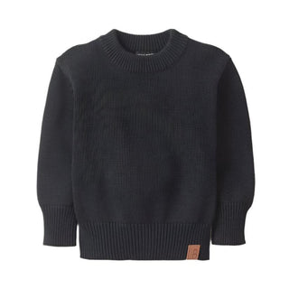Little Bipsy Knit Sweater - Black