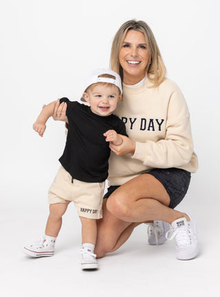 Little Bipsy Bamboo Pocket Tee - Black