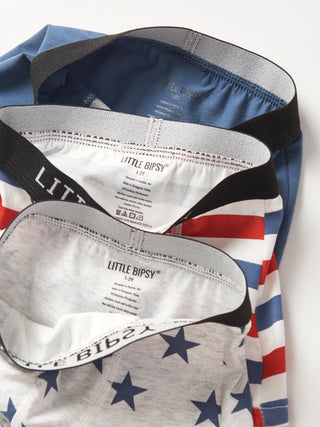 Little Bipsy Boxer Brief 3 Pack - USA Mix