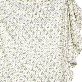 Lou Lou and Company Swaddle Blanket - Etta
Fabric with a floral pattern on a white background