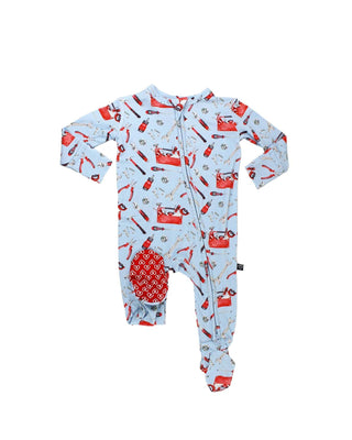 Lev Baby Matt Zippered Footie