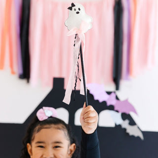 Sweet Wink, Sweet Wink Coquette Ghost Halloween Wand - Basically Bows & Bowties