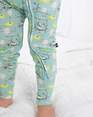 Lev Baby Noa Poppy Convertible Zipper Romper