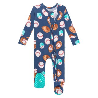 Posh Peanut Homer Footie Zippered One Piece