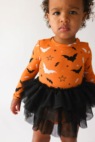 Posh Peanut Hendrix L/S Tulle Skirt Bodysuit