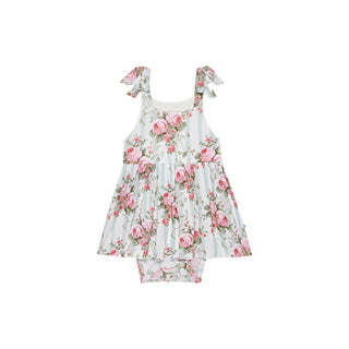 Posh Peanut Trixie Bow Babydoll Bodysuit Dress