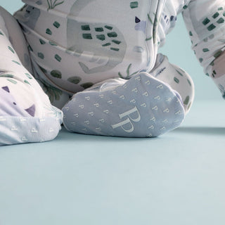 Posh Peanut Milo Footie Zippered One Piece