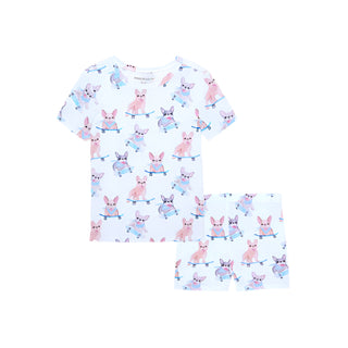 Posh Peanut Toby Classic Pajama Short Set