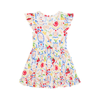 Posh Peanut Mangia Ruffled Twirl Dress