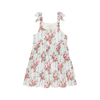 Posh Peanut Trixie Bow Babydoll Dress