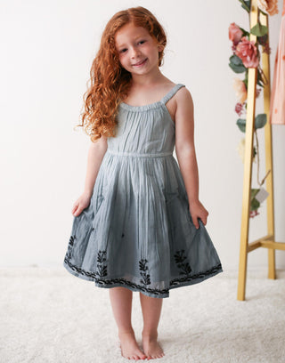 Kiwi & Park Leila Dress in Grey