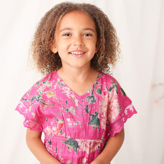 Kiwi & Park Maya Dress in Hot Pink