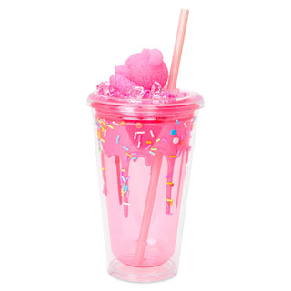 Iscream Pink Bear Sprinkles Tumbler