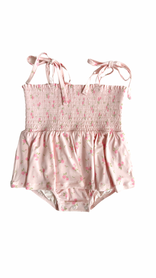 In My Jammers Haven Floral Smocked Bubble Romper