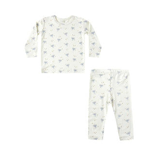 Quincy Mae Bamboo Pajama Set - Hanukkah
Children's pajama set with long-sleeve top and pants on a white background