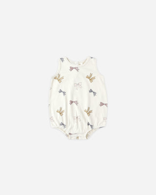 Rylee & Cru, Rylee & Cru Bubble Onesie - Bows - Basically Bows & Bowties