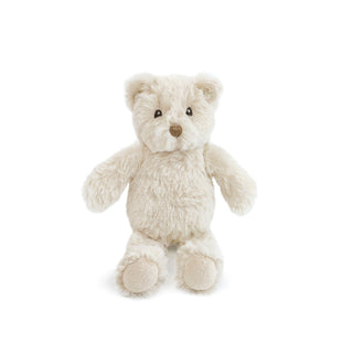 Mon Ami Plush Rattle - Huggie Bear Plush teddy bear on a white background