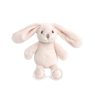 Mon Ami Plush Rattle - Rosie the Bunny Plush rabbit toy on a white background