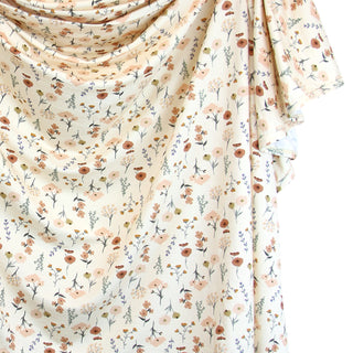 Lou Lou and Company Swaddle Blanket - Rachel
Floral patterned fabric with small flowers on a light background
