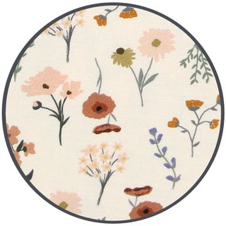 Lou Lou and Company Top and Bottoms - Rachel
Round rug with floral pattern on a white background