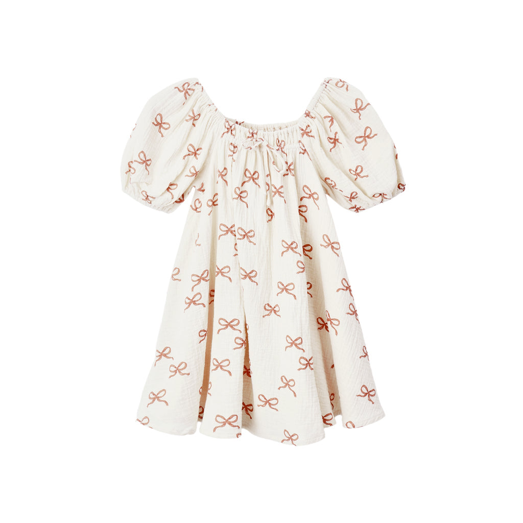 dress with mini bows Rylee & Cru Sabrina Mini Dress