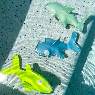 Sunnylife Dive Buddies - Salty the Shark Aqua Neon Yellow (Set of 3)