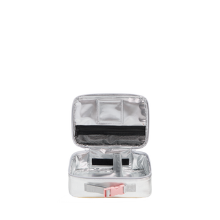 State Bags Rodgers Lunch Box - Metallic Pink / Silver