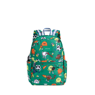 State Bags Kane Kids Mini Backpack - Sports Balls