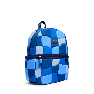 State Bags Kane Backpack - Blue Puffer Check