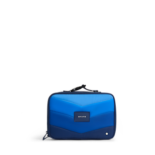 State Bags, State Bags Rodgers Lunch Box - Blue Chevron - Basically Bows & Bowties