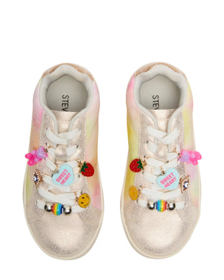 Steve Madden Toddler Poet Pastel Multi Sneaker