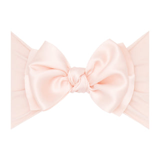Baby Bling Satin FAB Headband - Rosebud
