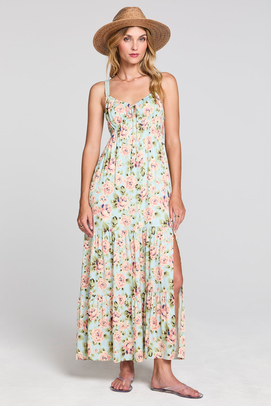 Saltwater Luxe Jayley Midi Dress in Capri Blue – Basically Bows & Bowties