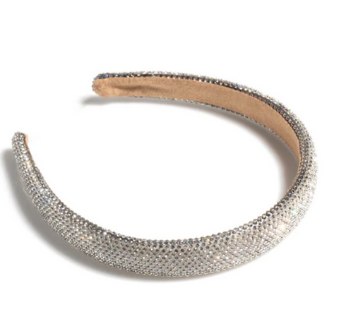 Shiraleah Rhinestone Headband - Silver