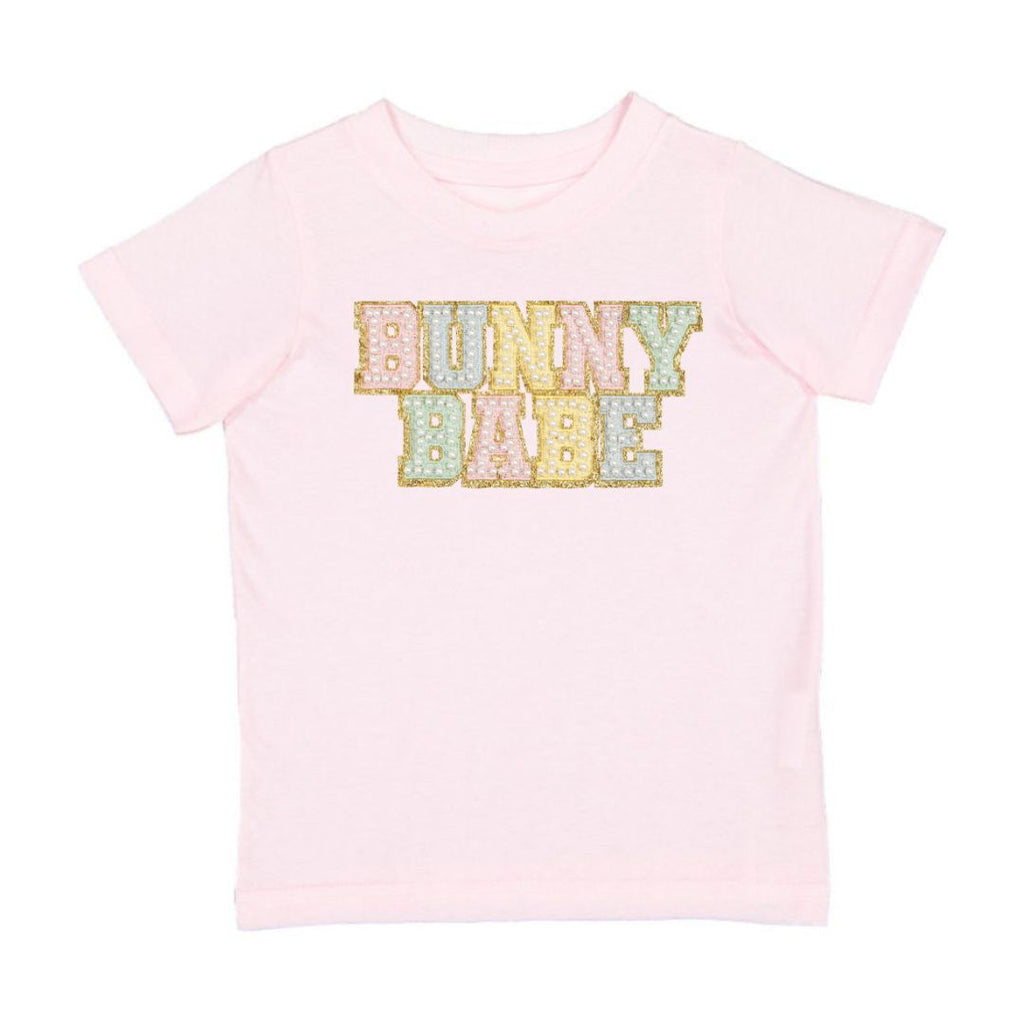Girls Gingham Bow Patch S/S T-Shirt by Sweet Wink main image 1