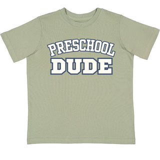 Sweet Wink Preschool Varsity Short Sleeve T-Shirt - Sage
