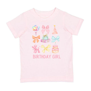 Sweet Wink Birthday Girl Cutie Short Sleeve T-Shirt - Ballet Pink