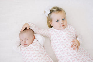 The Uptown Baby Sleep Bag - Pink Bows