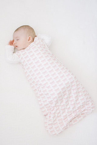 The Uptown Baby Sleep Bag - Pink Bows