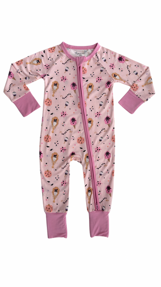In My Jammers Snuggleween Zipper Romper