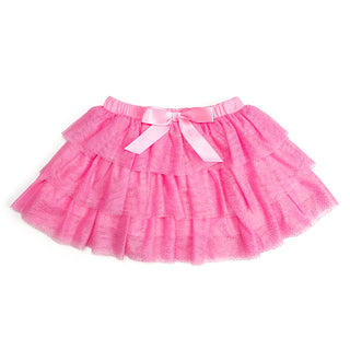 Sweet Wink Raspberry Bow Tiered Tutu