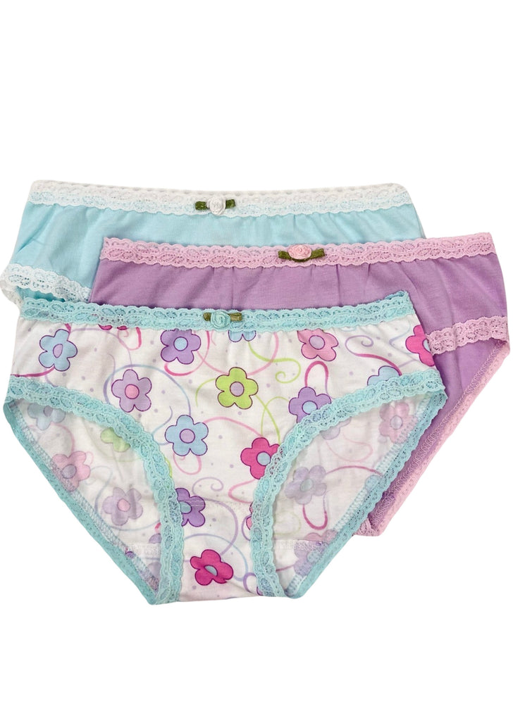 Panties  Girls Hanes Hanes Girls' Sparkle Bikinis 10-Pack » Every